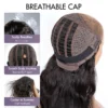 Ombre Blonde Highlight Deep Curly Glueless 5x5 Closure Lace Wig Pre-Cut Lace
