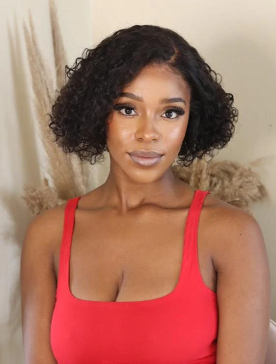 Peruvian 13x4 Lace Wig Lauren Bob 8 inch