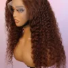 Peruvian LUX 13x4 Lace Frontal Wig Deep Wave Col 4 18 Inch