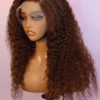 Peruvian LUX 13x4 Lace Frontal Wig Deep Wave Col 4 18 Inch