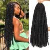Twisted Fluffy Goddess Butterfly Soft Locs Crochet Braids