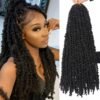Twisted Fluffy Goddess Butterfly Soft Locs Crochet Braids