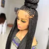 Braided wig, box braided wig lace wig