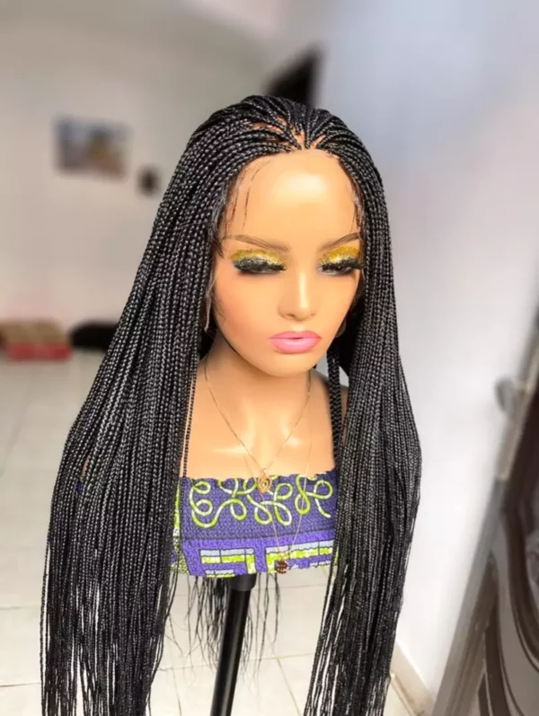 Braided wig, box braided wig lace wig